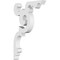 Ekena Millwork Benson Architectural Grade PVC Bracket, 5/8"W X 4"D X 6"H BKTP01X04X06BE - alternate 1